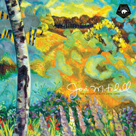 Joni Mitchell 'The Asylum Albums (1976-1980)' 5 x black vinyl set (pre-order 21st June)