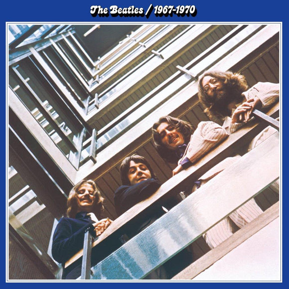 The Beatles 'The Blue Album 67-70' 3 x black vinyl set