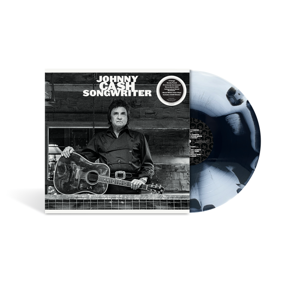Johnny Cash 'Songwriter' black & white vinyl (pre-order 28th June)